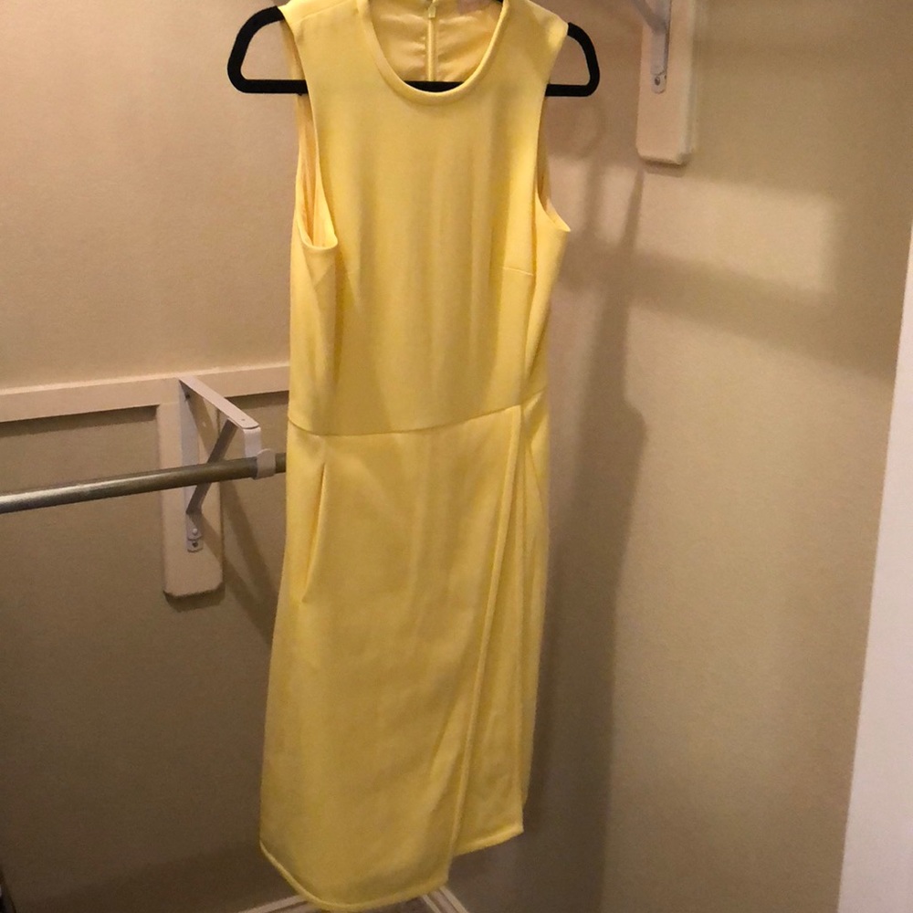 Yellow Tory Burch dress